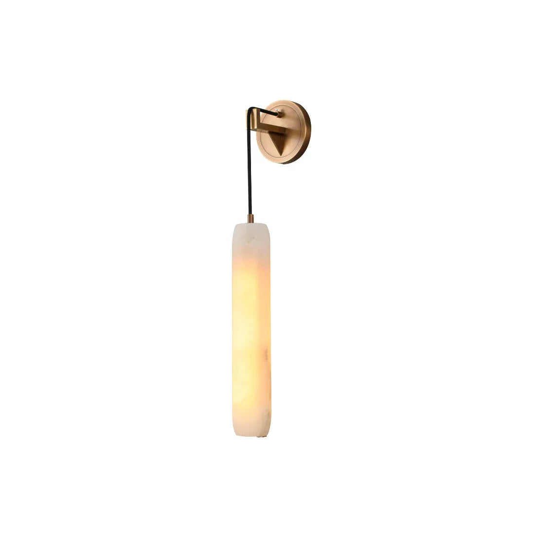 Alabaster Flute Wall Lamp | Metavaya