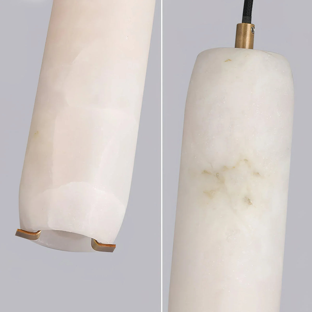 Alabaster Flute Wall Lamp - view 9 | Metavaya