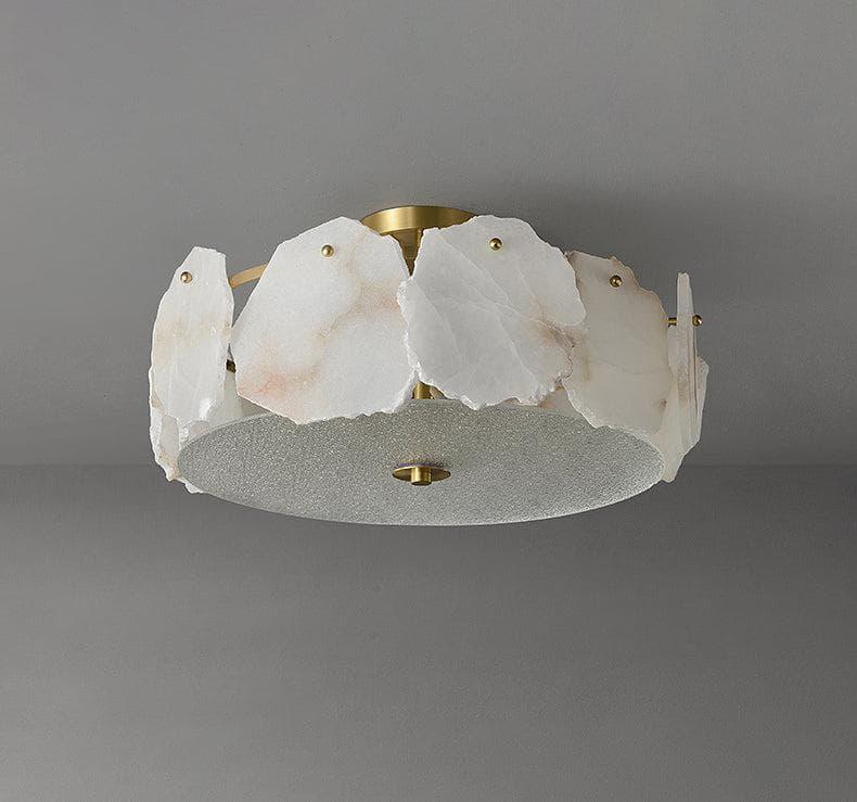 Metavaya Ceiling Lamp All copper marble Ceiling Lamp