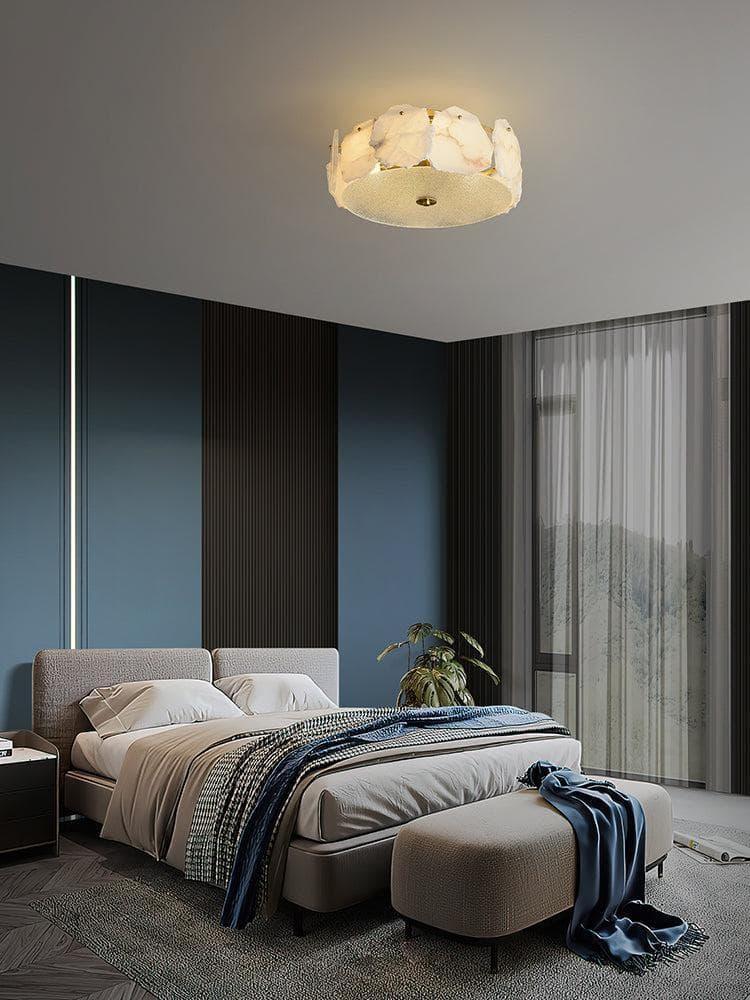 Metavaya Ceiling Lamp All copper marble Ceiling Lamp