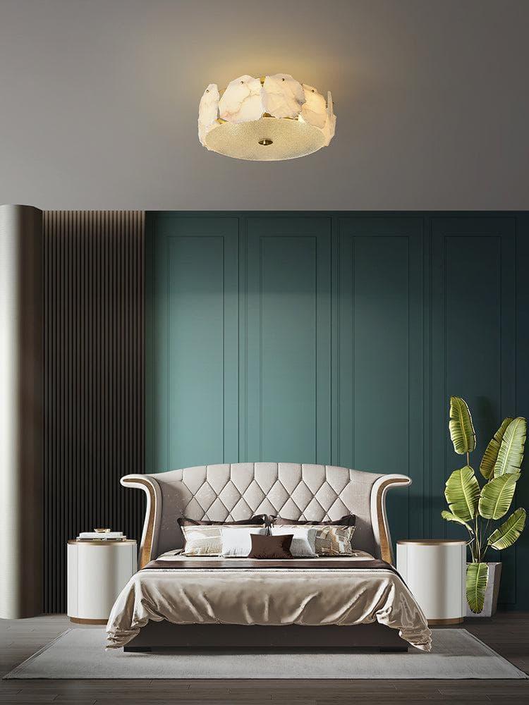 Metavaya Ceiling Lamp All copper marble Ceiling Lamp