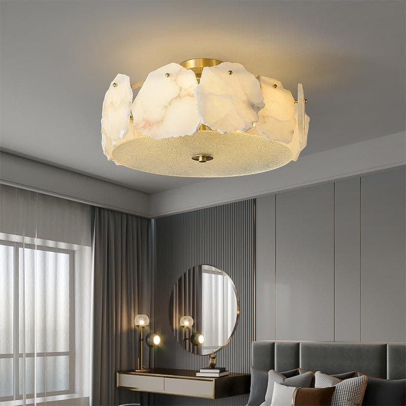 Metavaya Ceiling Lamp All copper marble Ceiling Lamp