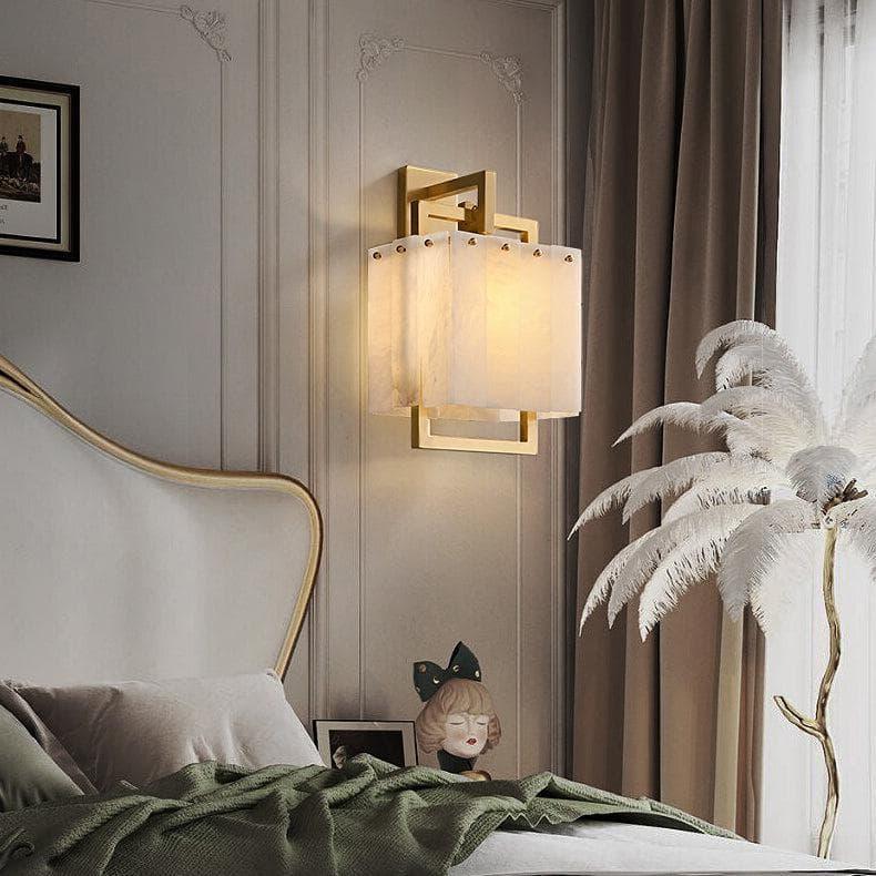 Metavaya Wall lamp All copper marble wall lamp