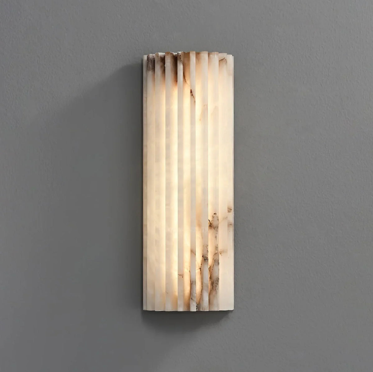 Alvia Alabaster Wall Light - view 8 | Metavaya