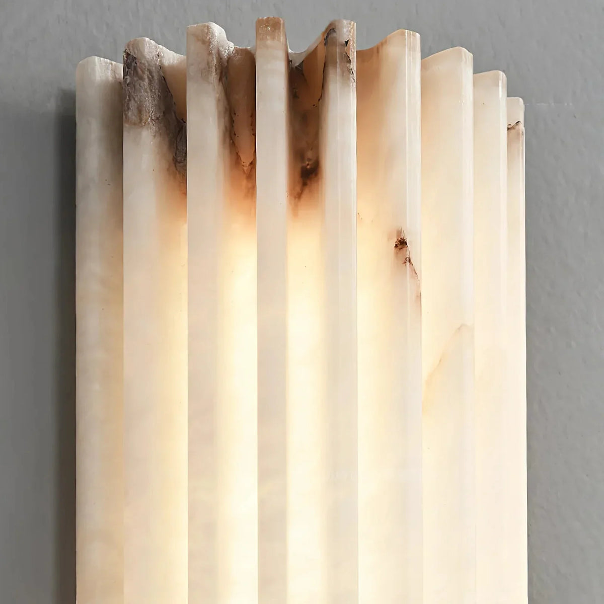 Alvia Alabaster Wall Light - view 11 | Metavaya
