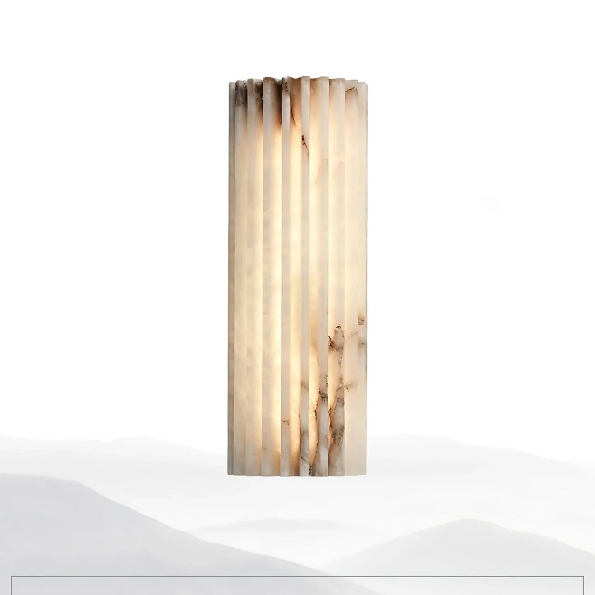 Alvia Alabaster Wall Light - view 13 | Metavaya