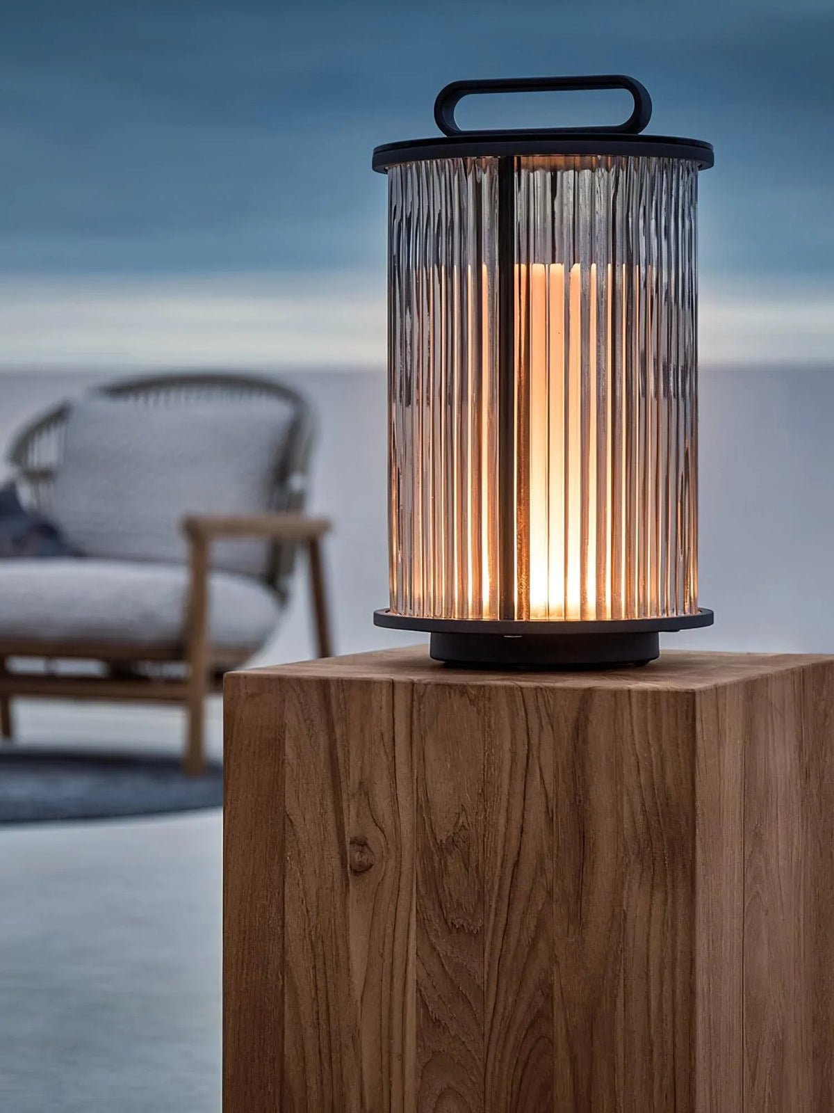Metavaya Floor lamp Ambient Line Lantern Garden Lights