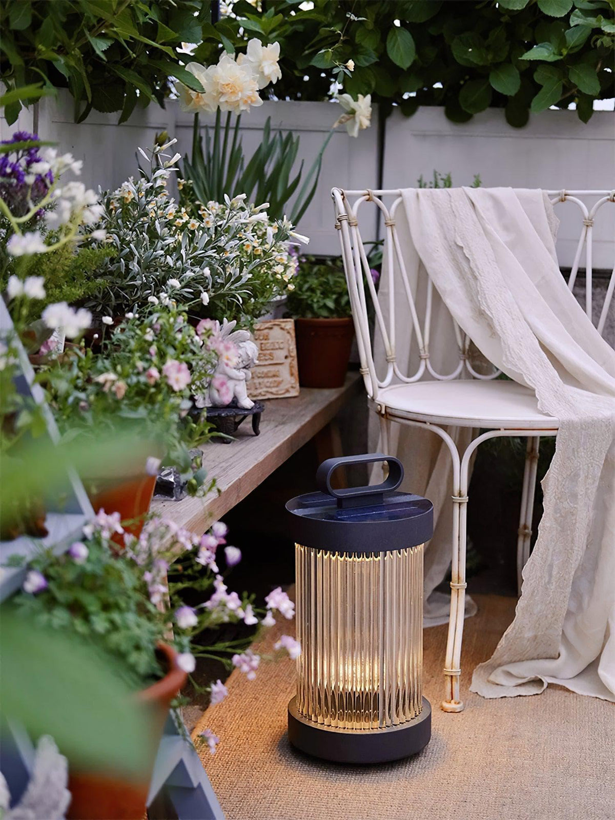 Metavaya Floor lamp Ambient Line Lantern Garden Lights