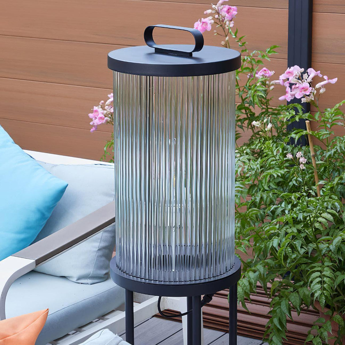 Metavaya Floor lamp Ambient Line Lantern Garden Lights