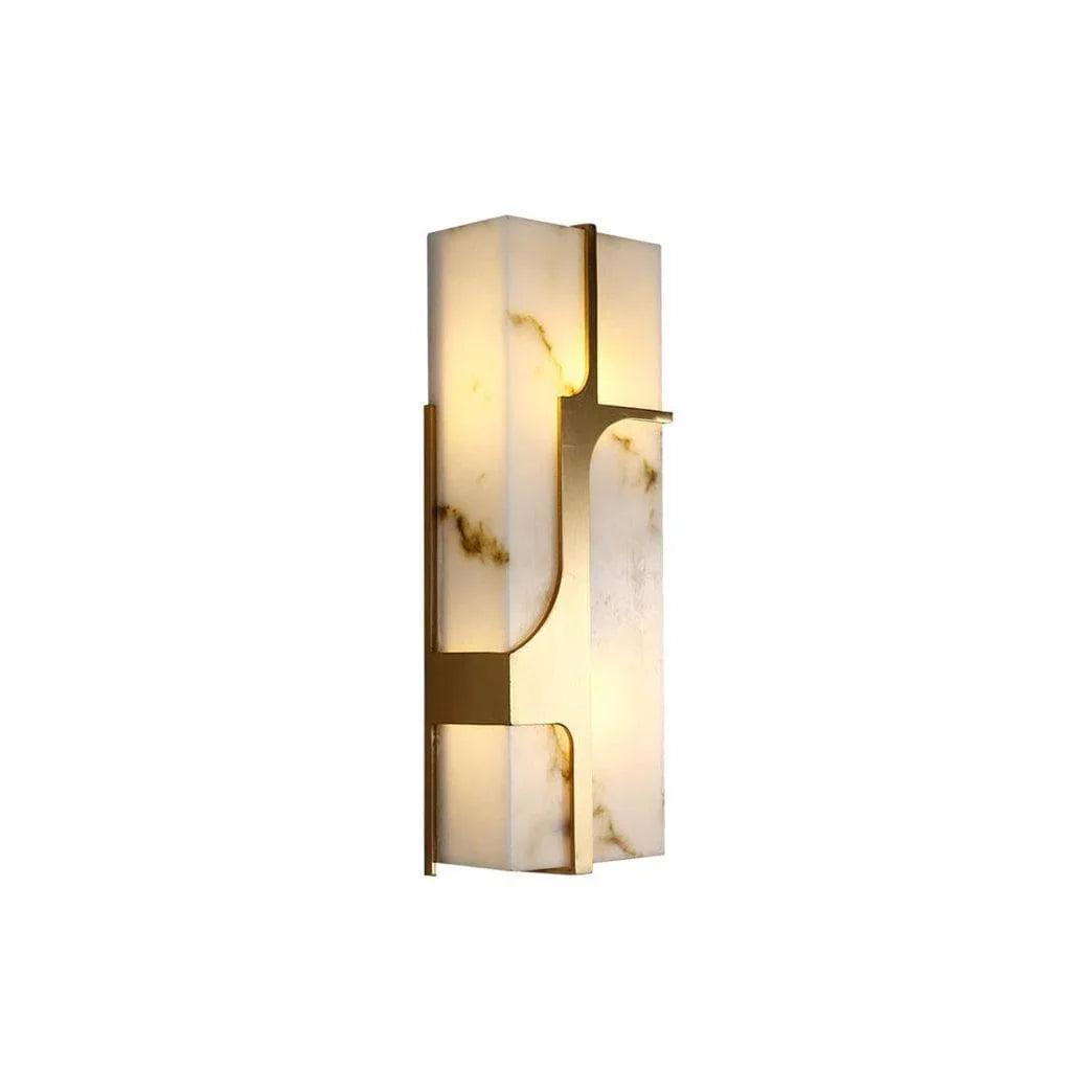 Metavaya Wall light Dia 15 cm x H 38 cm / ∅ 5.9″ x H 15″ / Brass / Warm white Ariel Wall Light 6938617815912 M2023112202-2