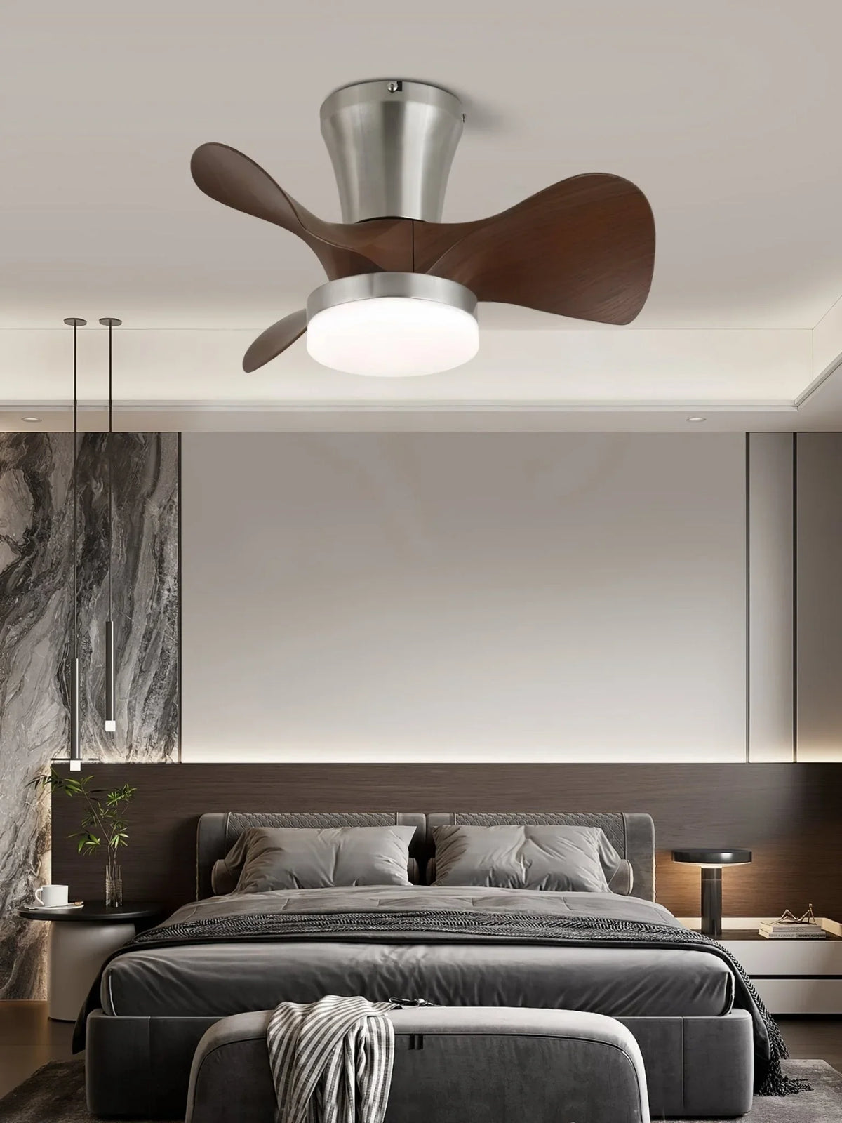 Arvento Ceiling Fan Light - view 4 | Metavaya