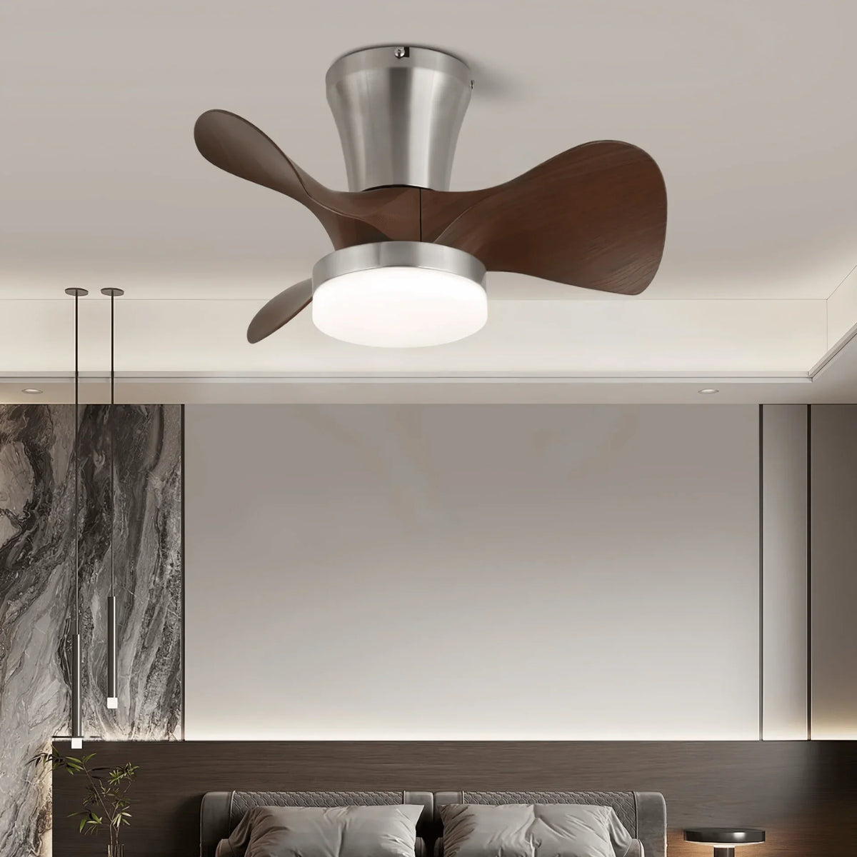 Arvento Ceiling Fan Light - view 3 | Metavaya