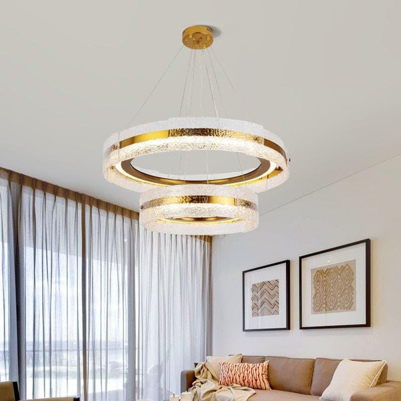 Metavaya Chandelier Asta - Gold Chandelier