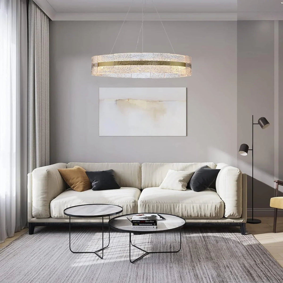 Metavaya Chandelier Asta - Gold Chandelier