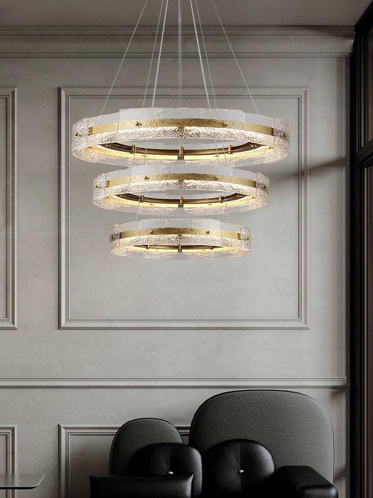 Metavaya Chandelier Asta - Gold Chandelier