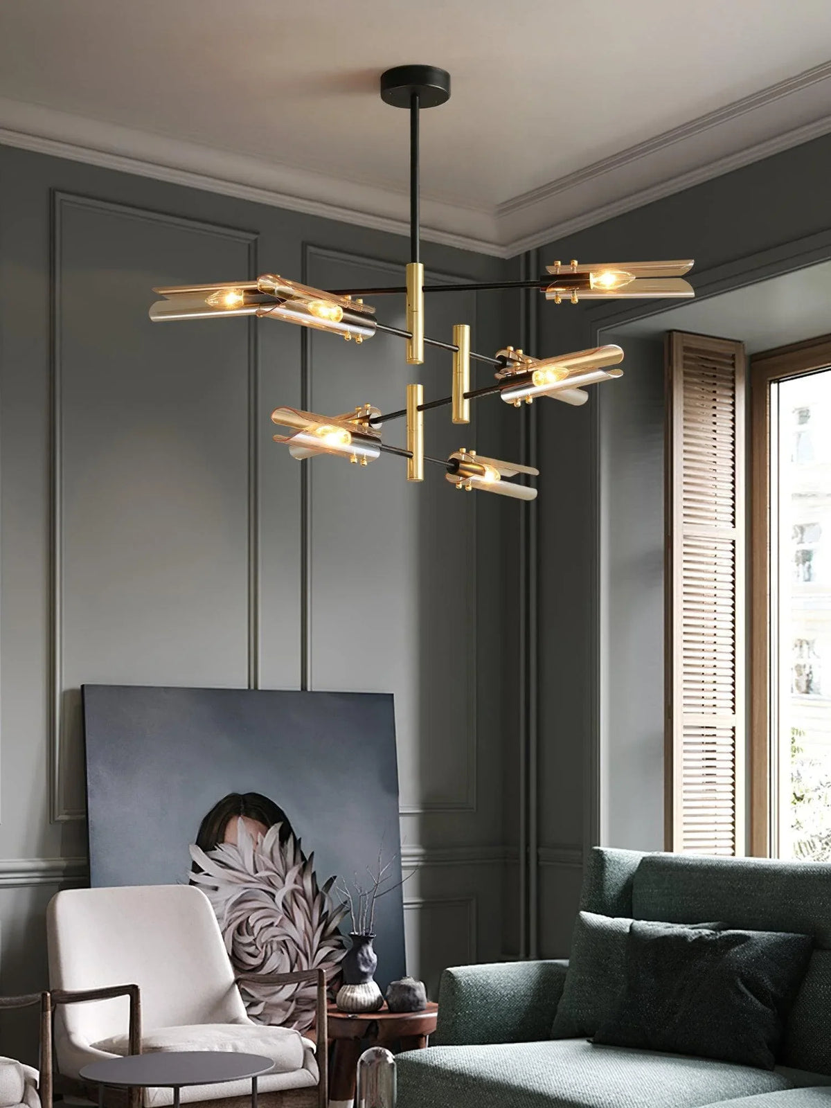 Metavaya Chandelier Astrid Double Chandelier