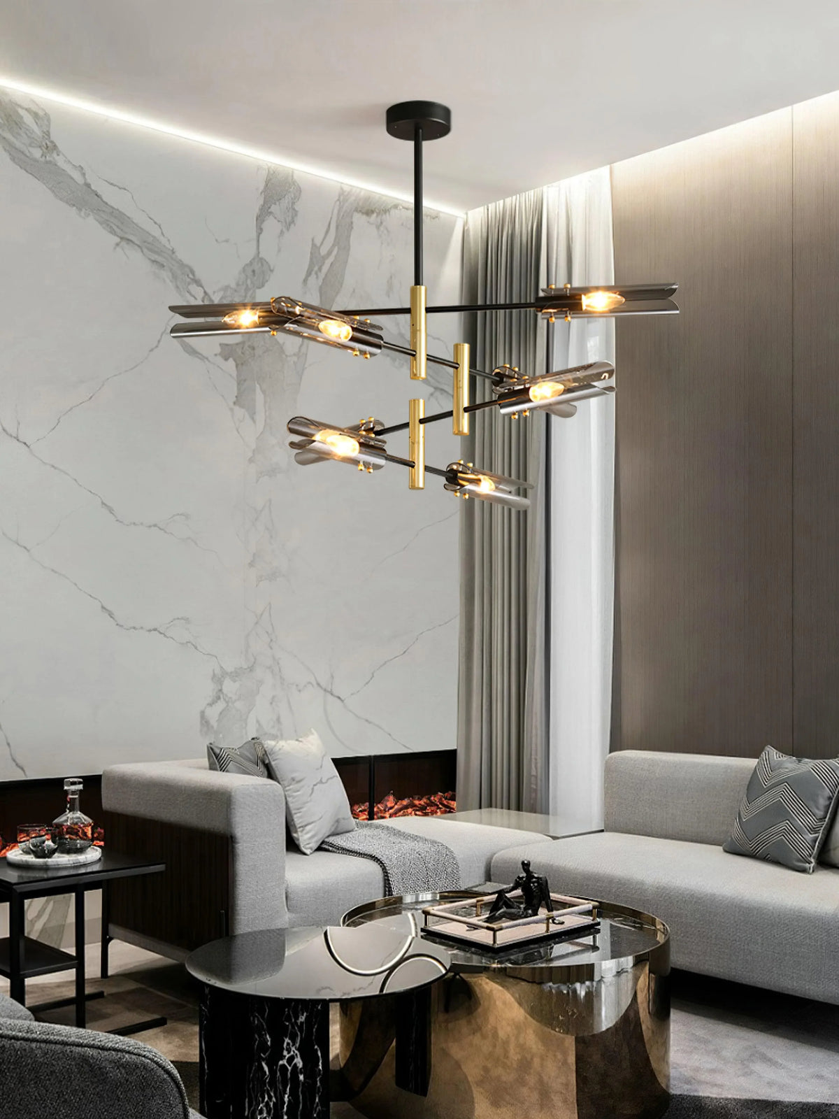 Metavaya Chandelier Astrid Double Chandelier
