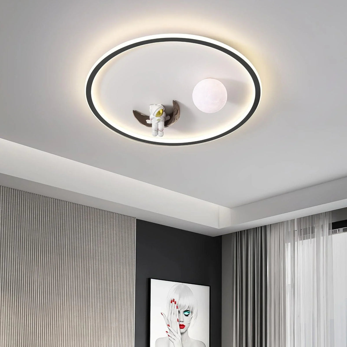 Metavaya Ceiling Lamp Astronaut Ceiling Lamp