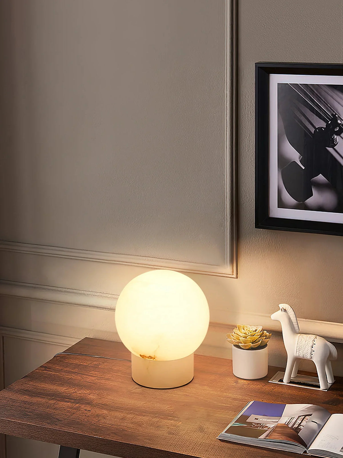 Globe Table Lamp - view 8 | Metavaya