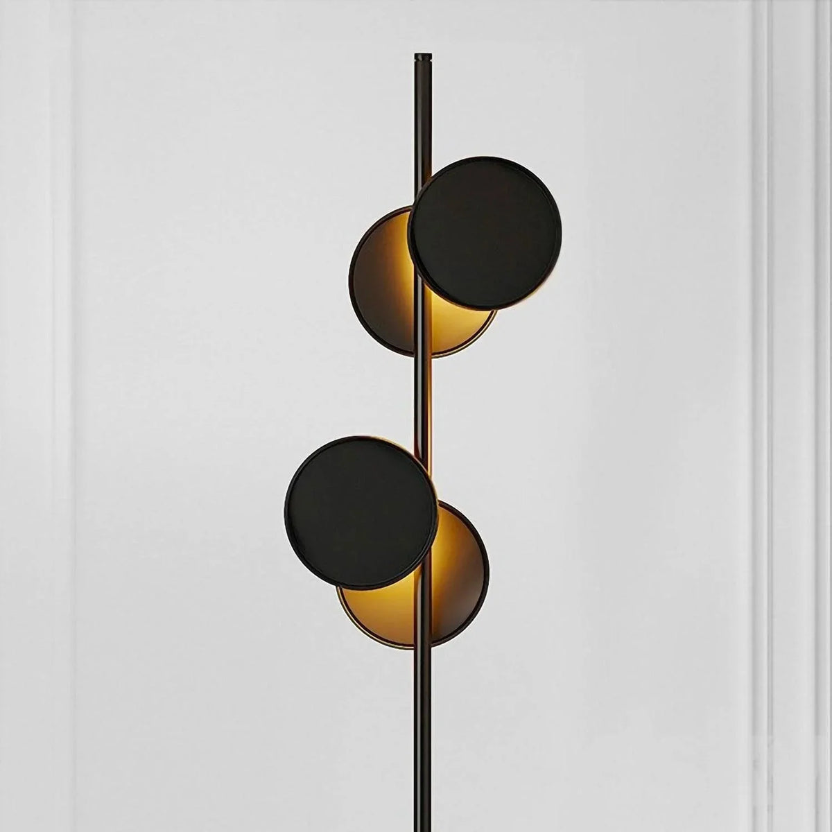 Metavaya Floor lamp Dia 29cm x H 160cm /∅ 11.4″ x H 63″ / Black Globe Floor lamp 6938617803889 M2023102604-1