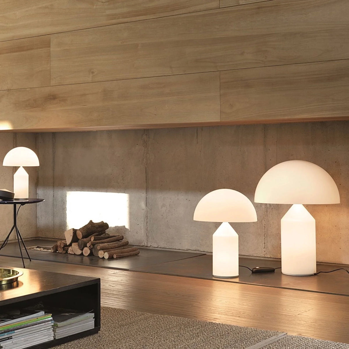Atollo Alabaster Table Lamp - view 6 | Metavaya