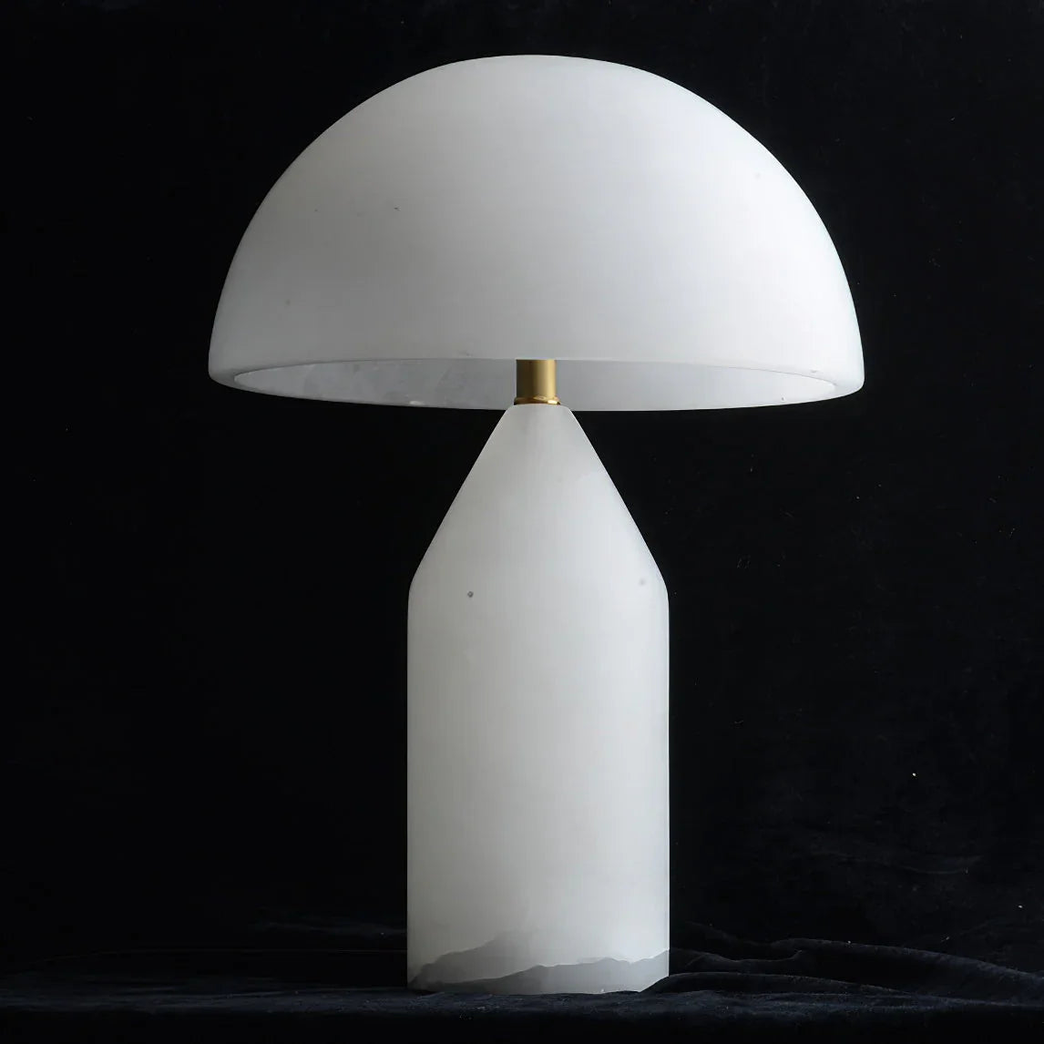 Atollo Alabaster Table Lamp - view 11 | Metavaya