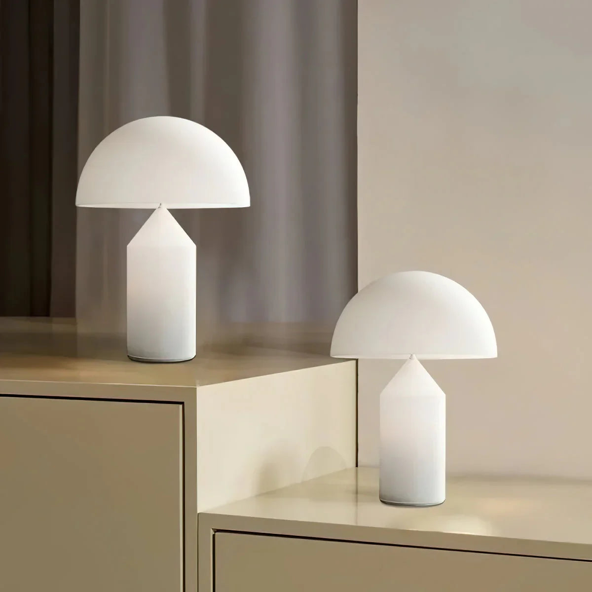 Atollo Alabaster Table Lamp - view 8 | Metavaya