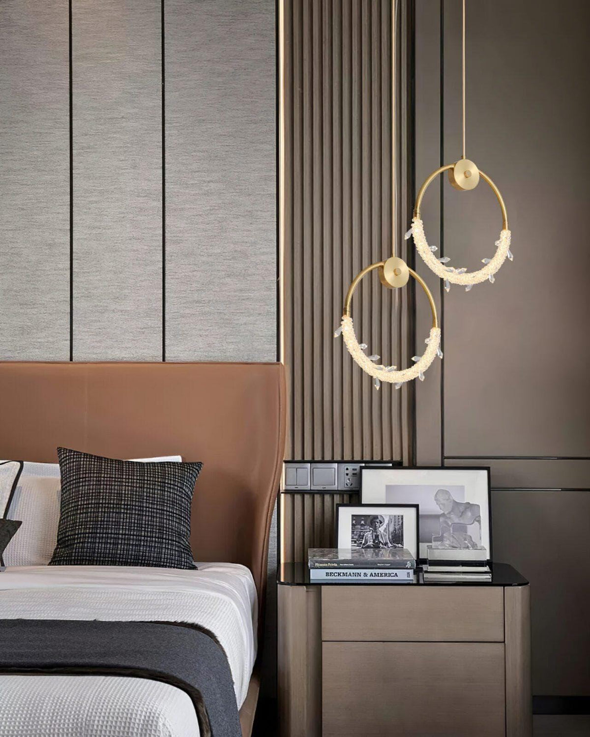 Metavaya Pendant light BU08P15G Pendant Light BU08P15G Chandelier | Brilliant Lighting