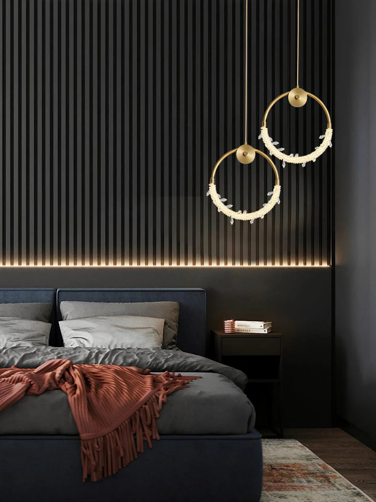 Metavaya Pendant light BU08P15G Pendant Light BU08P15G Chandelier | Brilliant Lighting