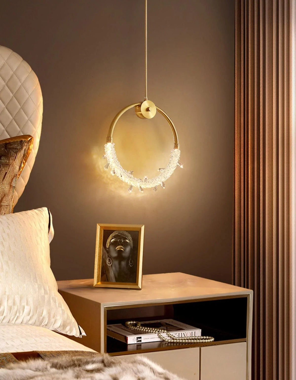 Metavaya Pendant light BU08P15G Pendant Light BU08P15G Chandelier | Brilliant Lighting