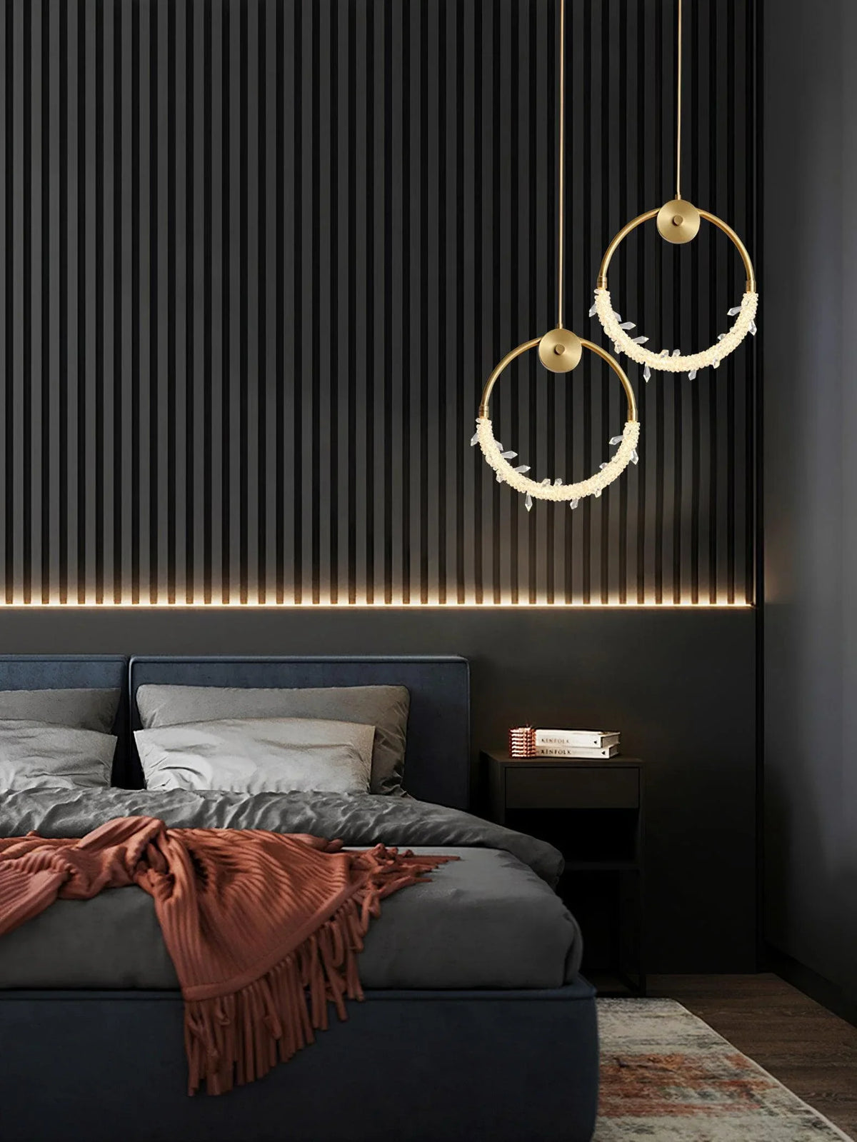 Metavaya Pendant light BU08P15G Pendant Light BU08P15G Chandelier | Brilliant Lighting