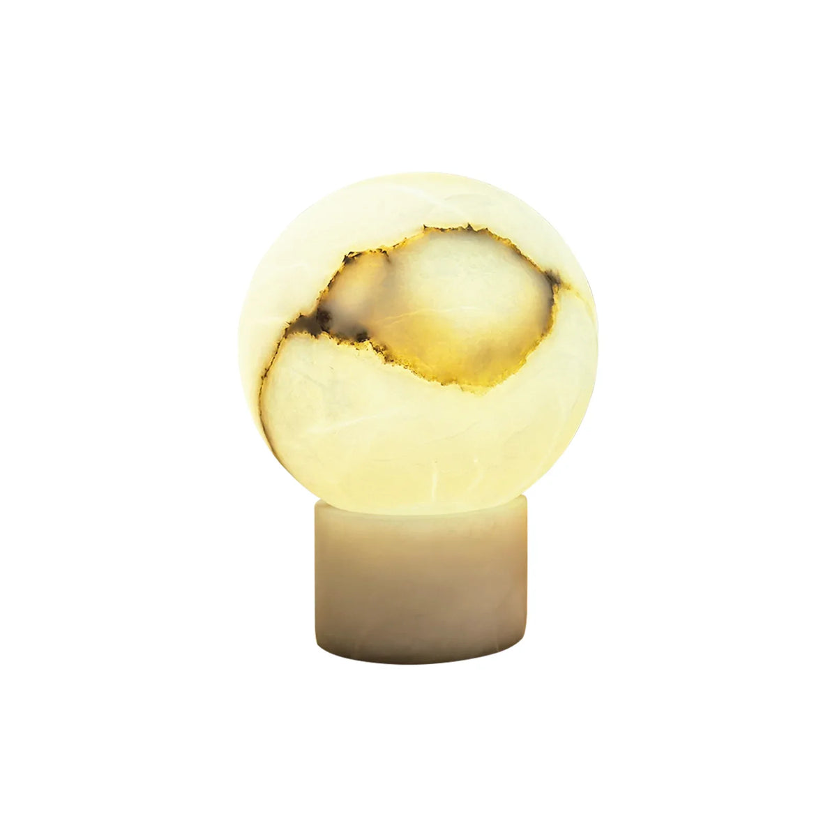 Ball Alabaster Table Lamp | Metavaya