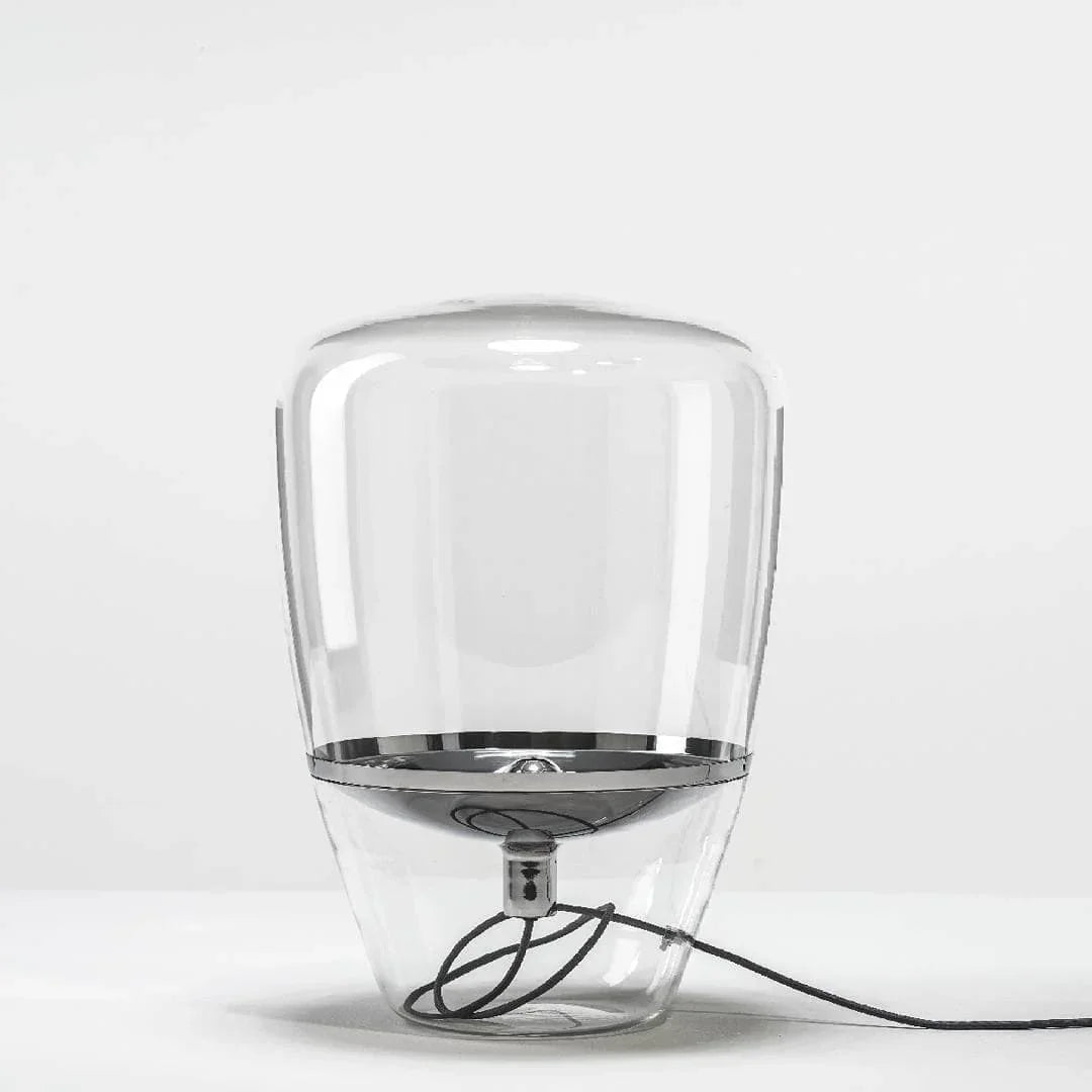 Metavaya Table Lamp Dia 21cm x H 30cm / ∅ 8.3″ x H 11.8″ / Clear glass / US Plug Balloon Glass Table Lamp 6938617812621 M2023110505-9