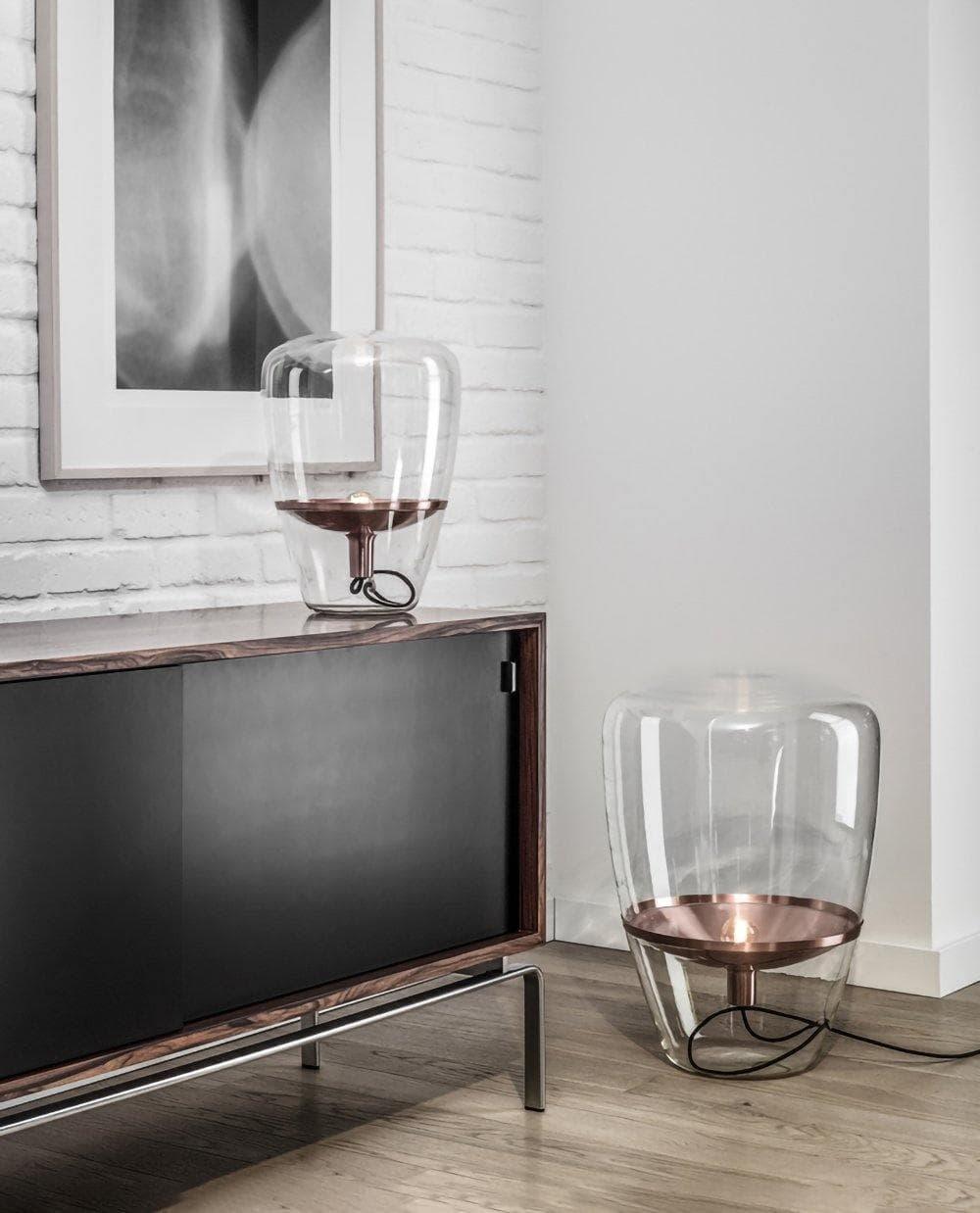 Metavaya Table Lamp Balloon Glass Table Lamp