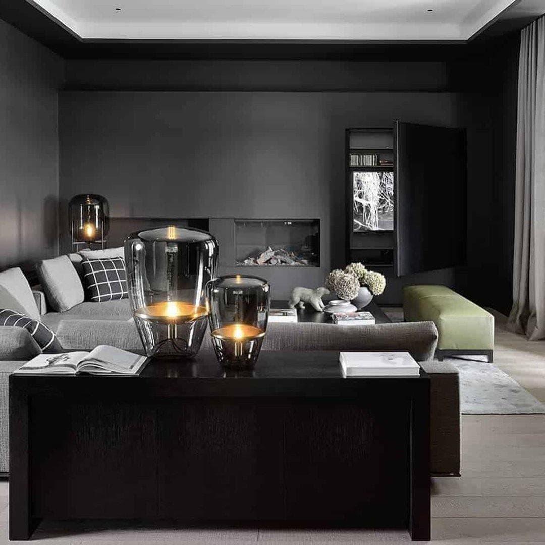 Metavaya Table Lamp Balloon Glass Table Lamp