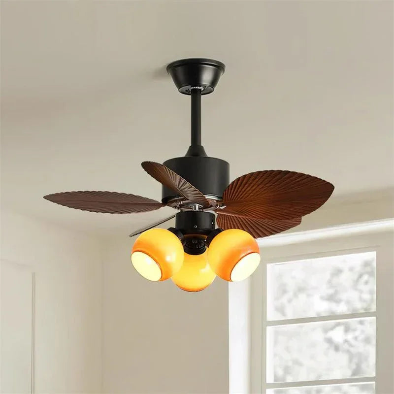 Banana Leaf Breeze Ceiling Fan Light - view 2 | Metavaya