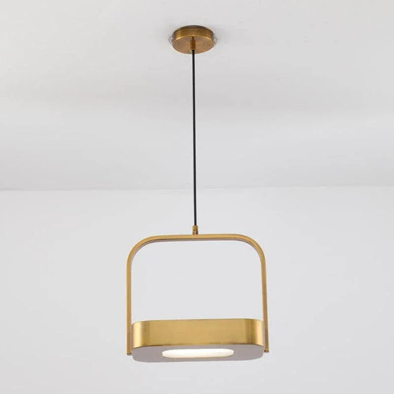 Metavaya Pendant lamp Dia 30cm x H 27cm / ∅ 11.8″ x H 10.6″ / Gold / Warm White Basket Pendant Lamp 662668846804 M2023122501-2 Basket Chandelier | Special Sale