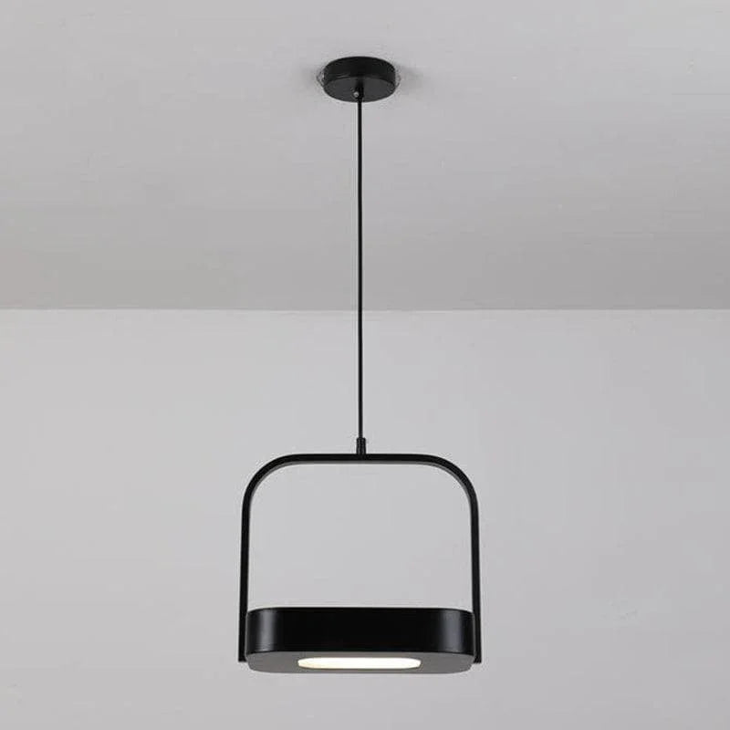 Metavaya Pendant lamp Dia 30cm x H 27cm / ∅ 11.8″ x H 10.6″ / Black / Warm White Basket Pendant Lamp 662668846798 M2023122501-1 Basket Chandelier | Special Sale
