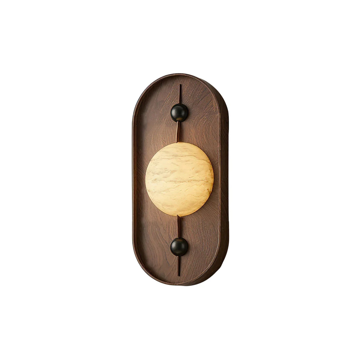 Bezel Alabaster Wall Lamp - view 7 | Metavaya