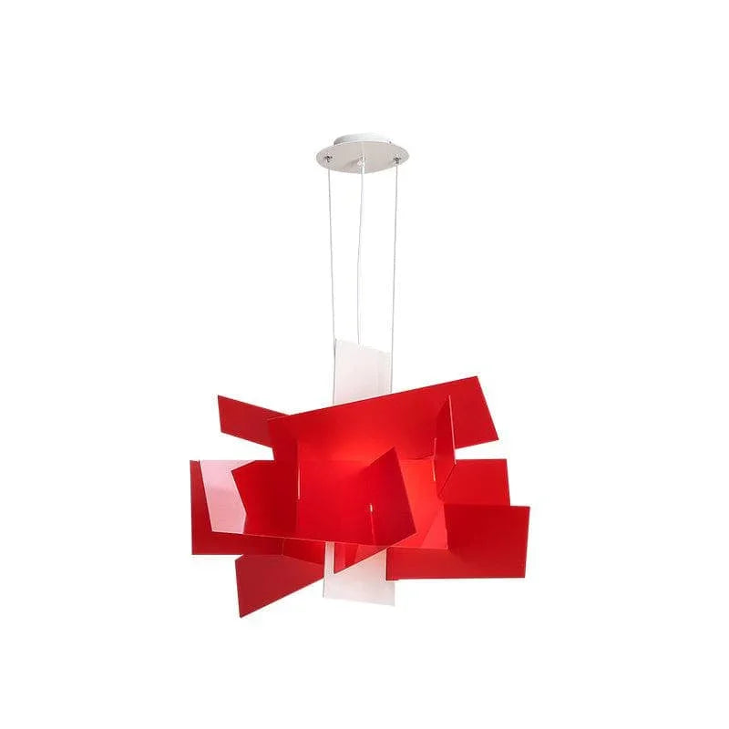 Metavaya Pendant light Dia 90cm x H 65cm / ∅ 35.4″ x H 25.6″ / Red Big Bang pendant light 6938617788070 M2023092806-4