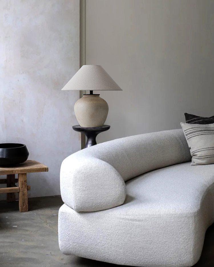 Metavaya Table lamp Black Mud Table Lamp