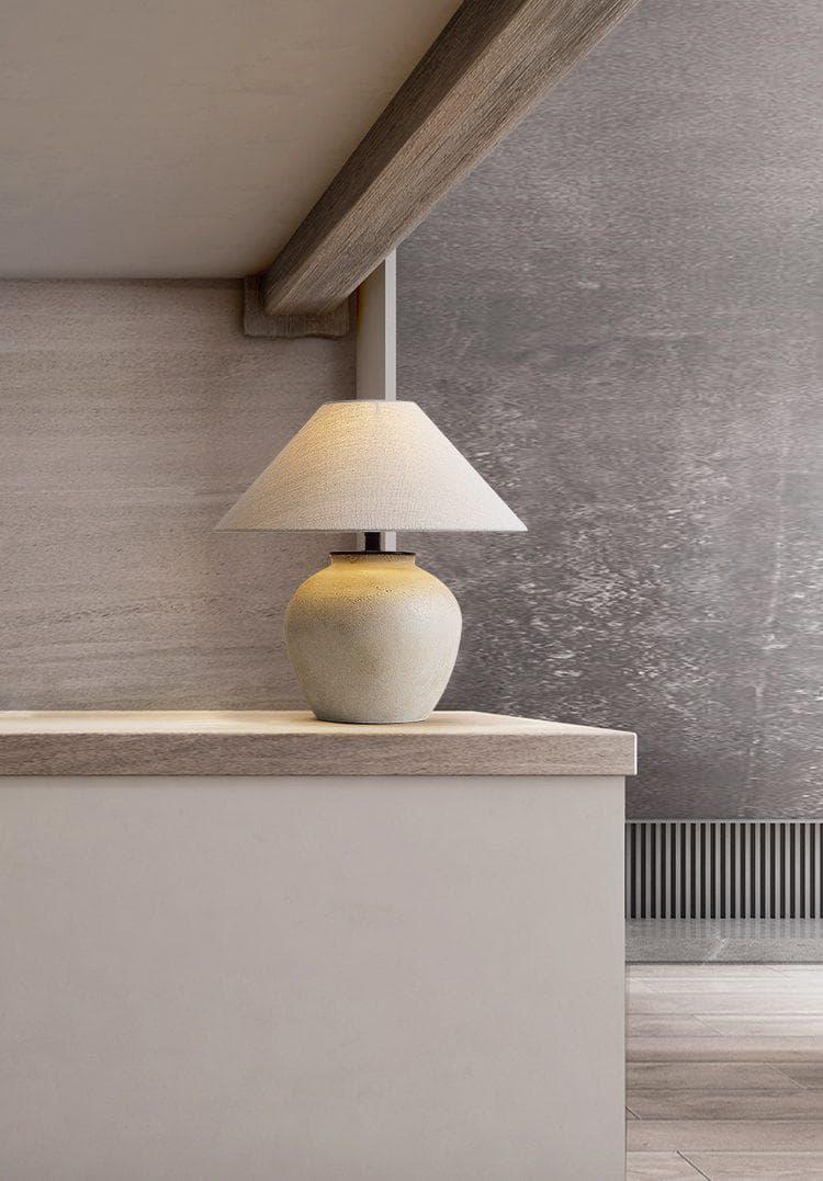 Metavaya Table lamp Black Mud Table Lamp