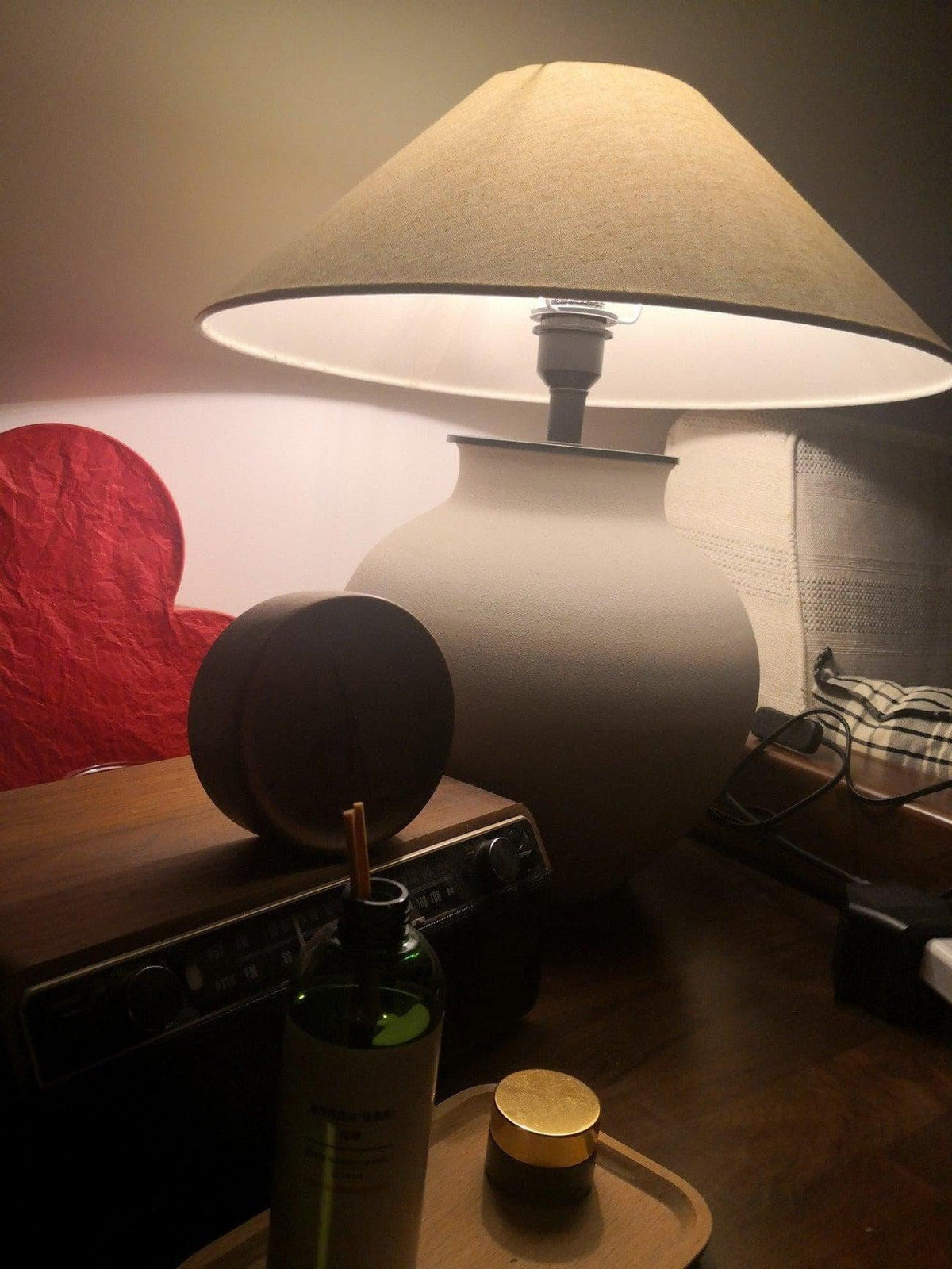 Metavaya Table lamp Black Mud Table Lamp