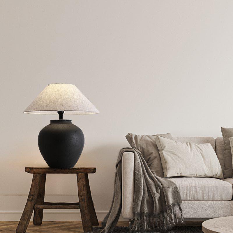 Metavaya Table lamp Black Mud Table Lamp