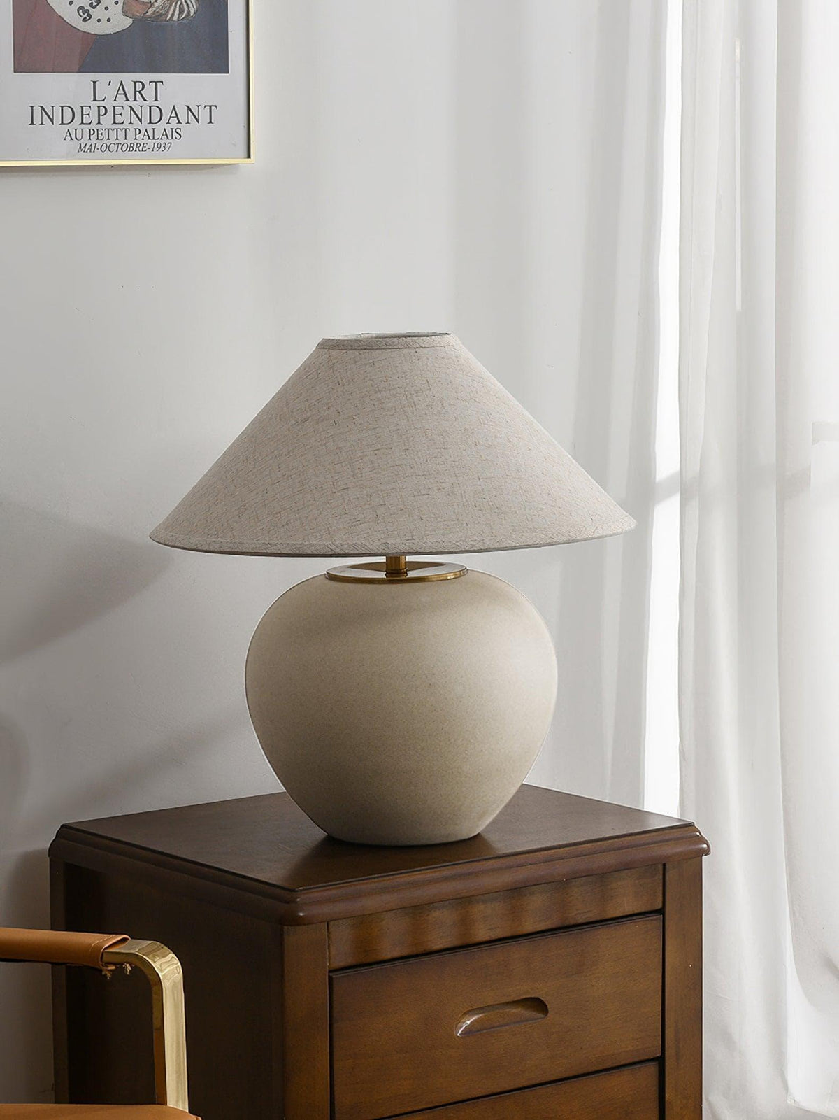Metavaya Table lamp Black Mud Table Lamp