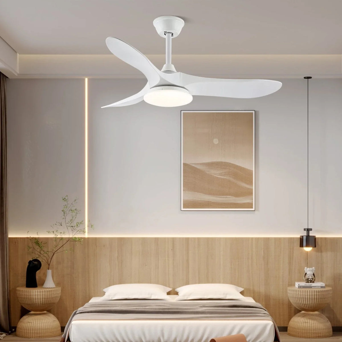 Blades Maverick Fan Ceiling Fixture - view 6 | Metavaya