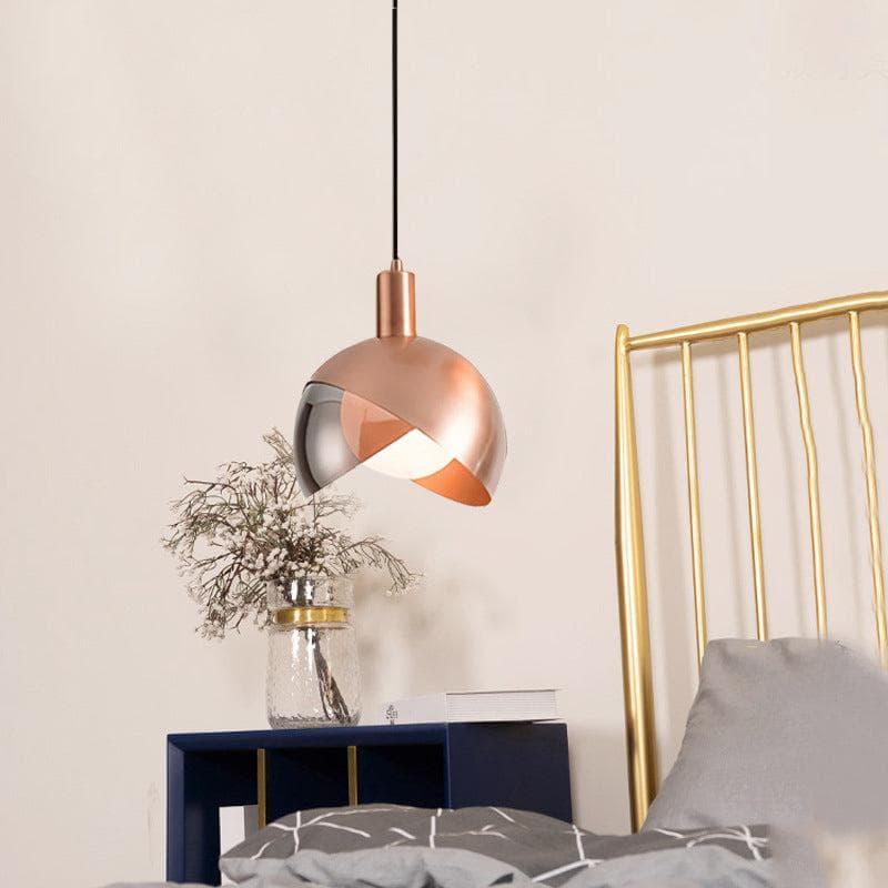 Metavaya Pendant lamp Dia 20cm x H 22cm / ∅ 7.9″ x H 8.7″ / Rose gold Blonche Pendant Lamp 6938617818067 M2023120403-2 Blonche Pendant Lamp Discount Sale