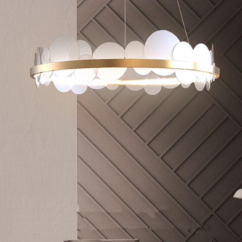 Metavaya chandelier Dia 80cm x H 150cm / ∅ 31.5″ x H 59.1″ / Gold / Warm Light Bollarm chandelier 6938617803599 M2023102503-2