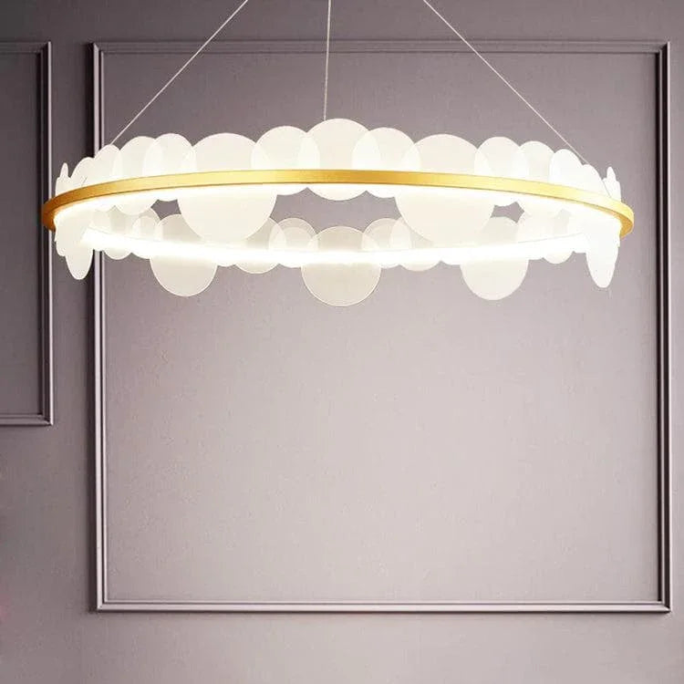 Metavaya chandelier Dia 100cm x H 150cm / ∅ 39.4″ x H 59.1″ / Gold / Warm Light Bollarm chandelier 6938617803605 M2023102503-3