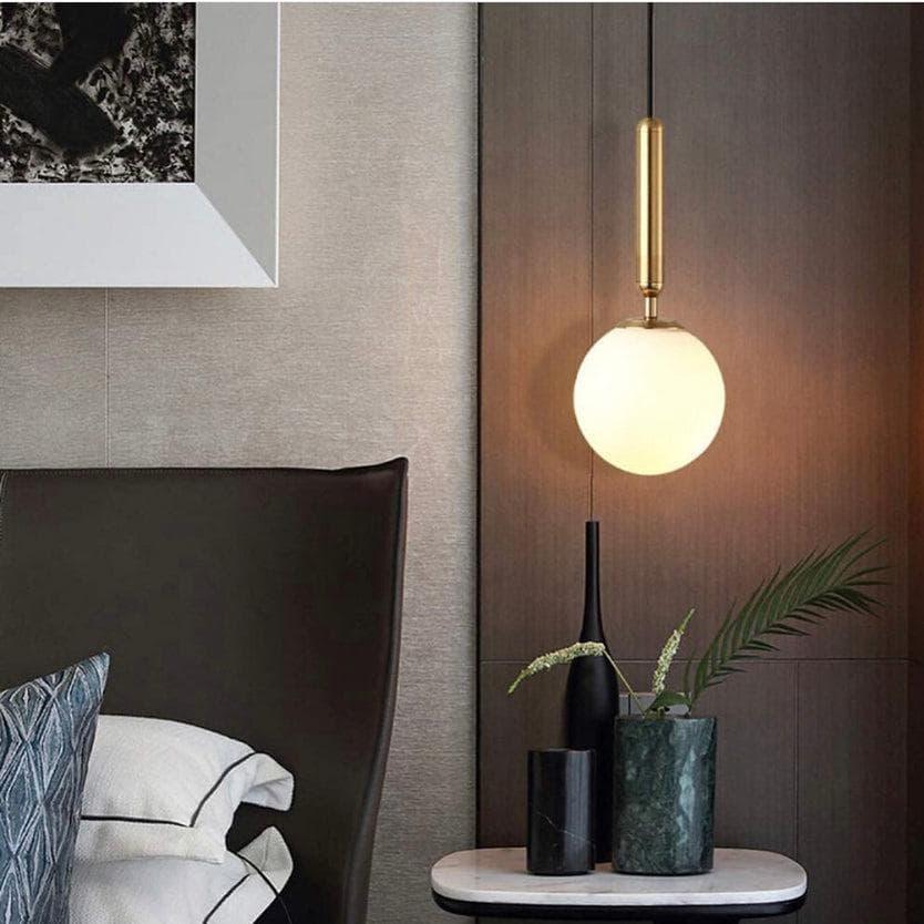 Metavaya Pendant Lamp Dia 15cm x H 32cm / ∅ 5.9″ x H 12.6″ / brass Bosso Pendant Lamp 6938617813147 M2023110702-1